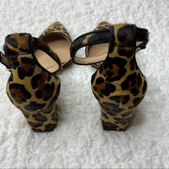 Antonio Melani Leopard Print Heels Size 6.5M - Picture 5 of 6